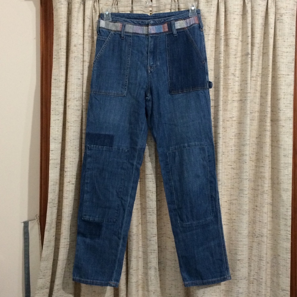 Pilcro and the Letterpress by Anthropologie Patchwork Boyfriend Jeans - 28